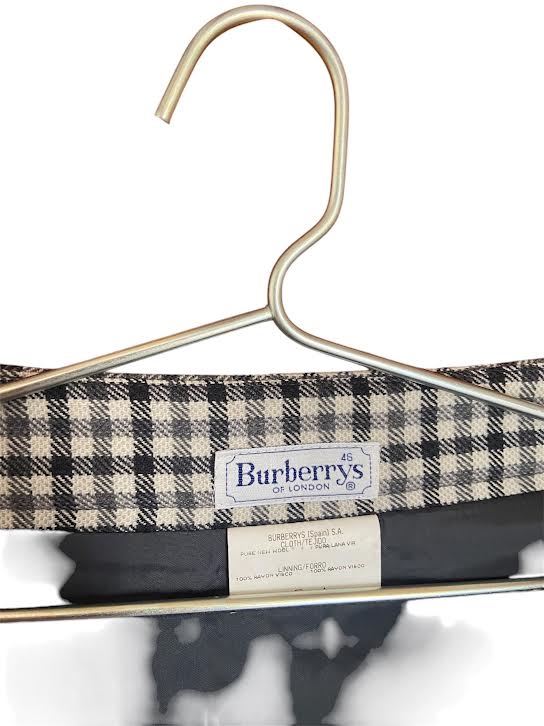 Burberry vintage midi skirt