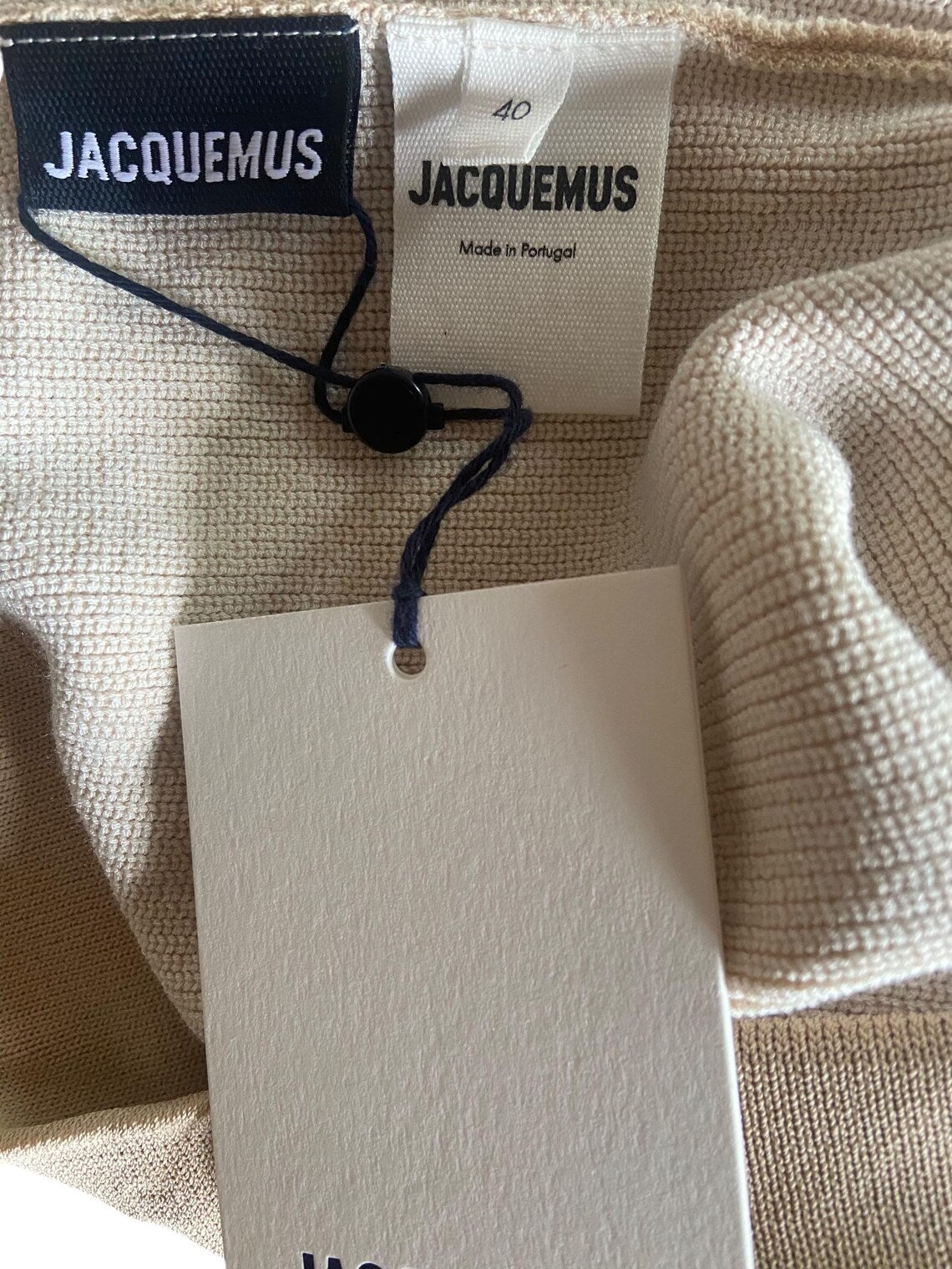Short beige Jacquemus from 2000s