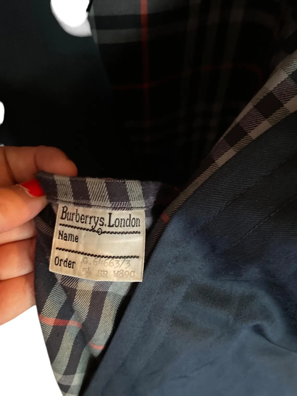 Burberry trench