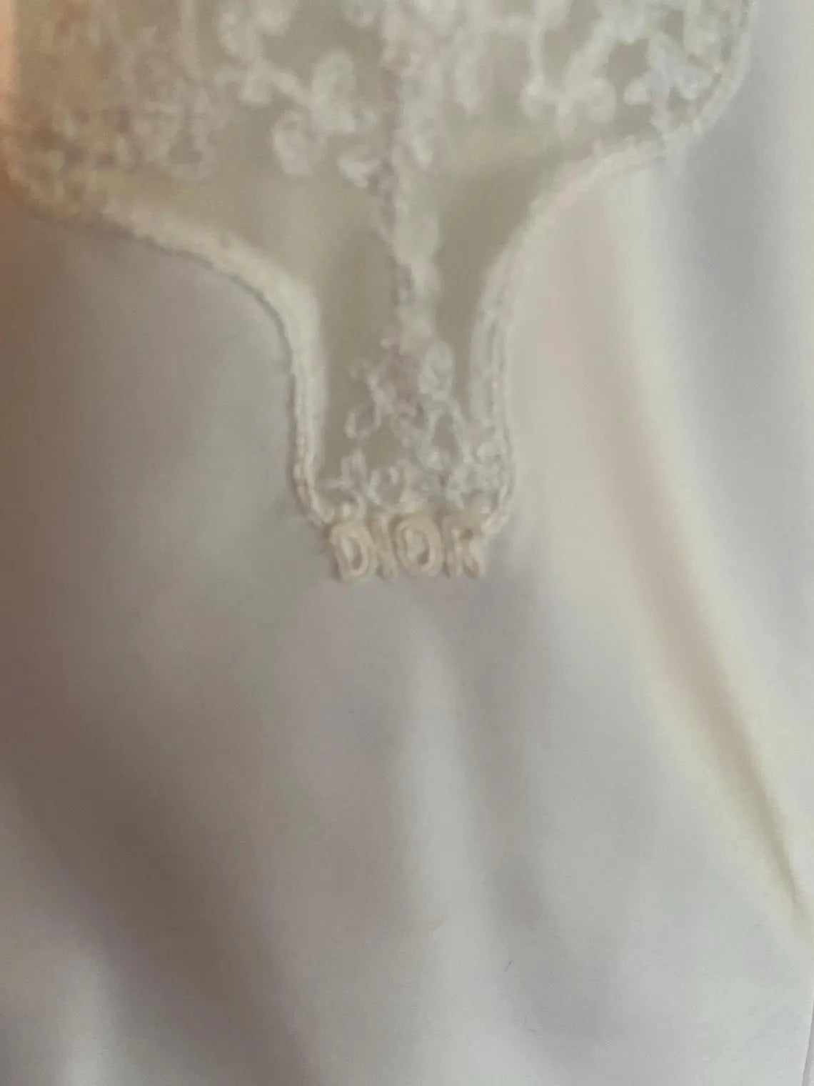 Christian Dior lingerie dress