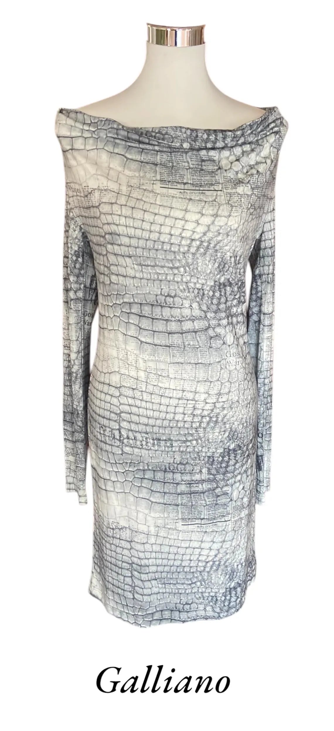 Galliano dress