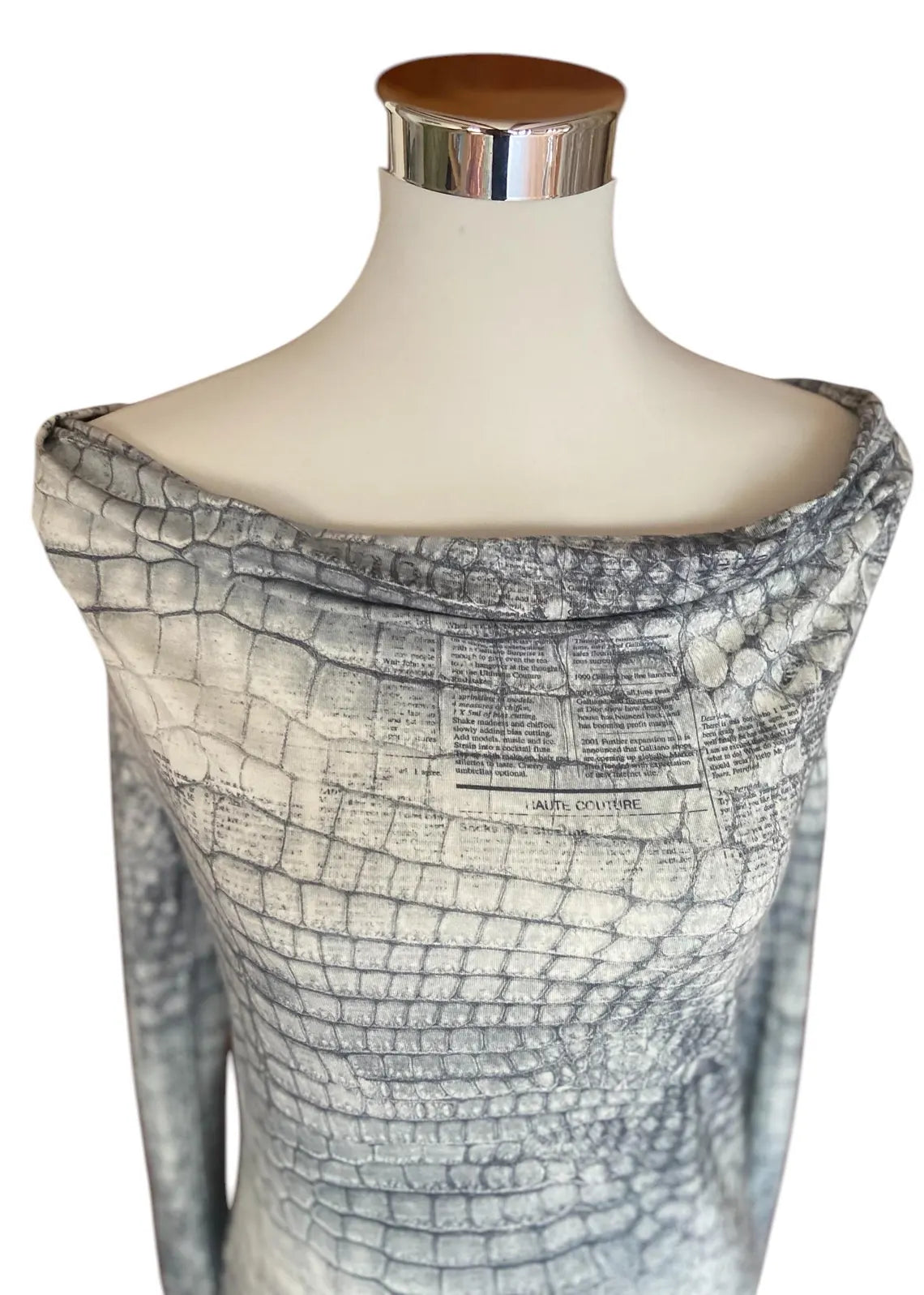 Galliano dress