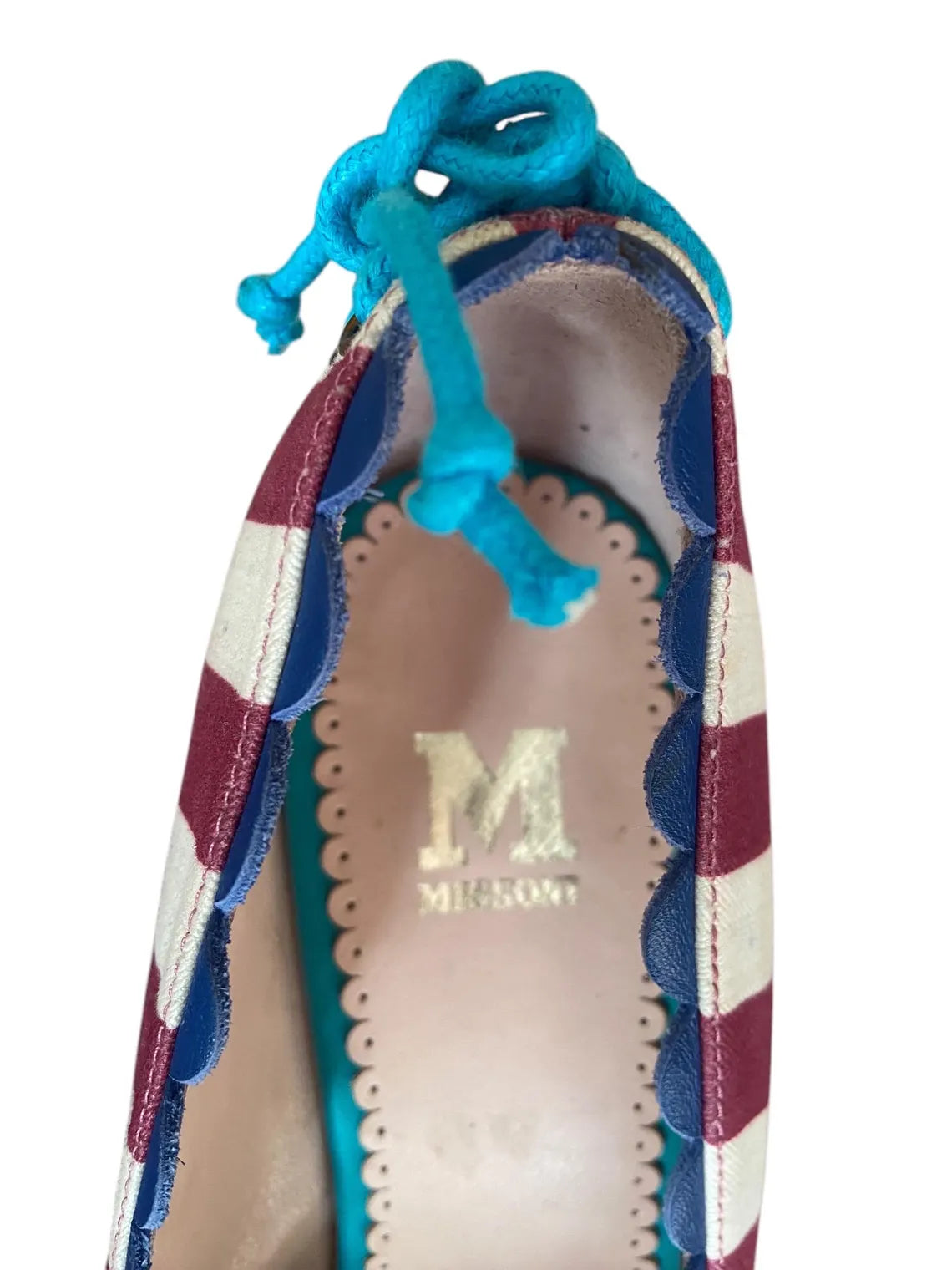 Missoni Wedge Heels – Multicolor Stripes from 2000s