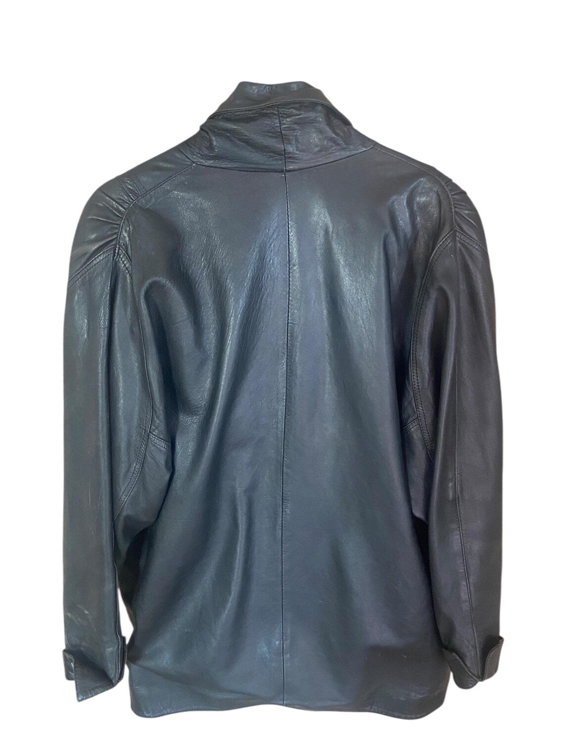 Vintage Leather Jacket Yves Saint Laurent