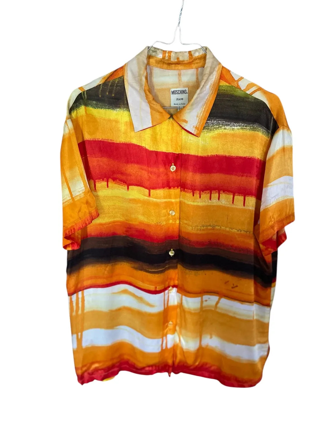 Vintage silk shirt Moschino