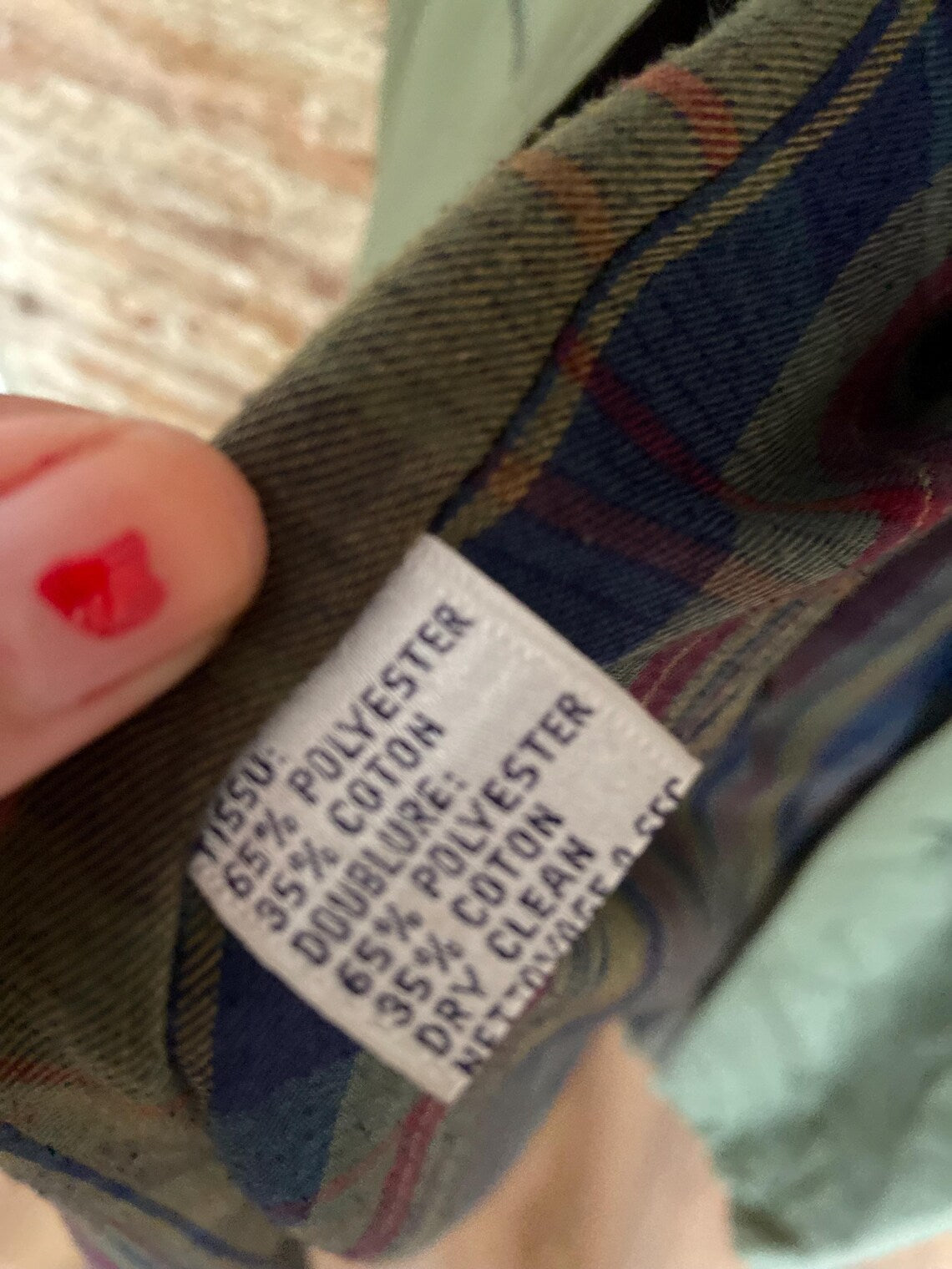 Vintage trench Yves Saint Laurent