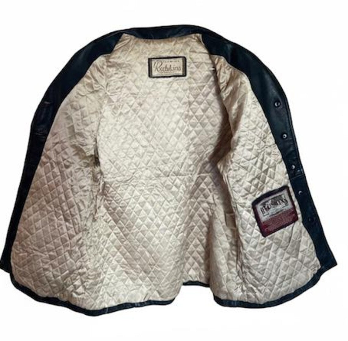 Redskins Archival Minimalist Sheepskin Leather Jacket (1990s)