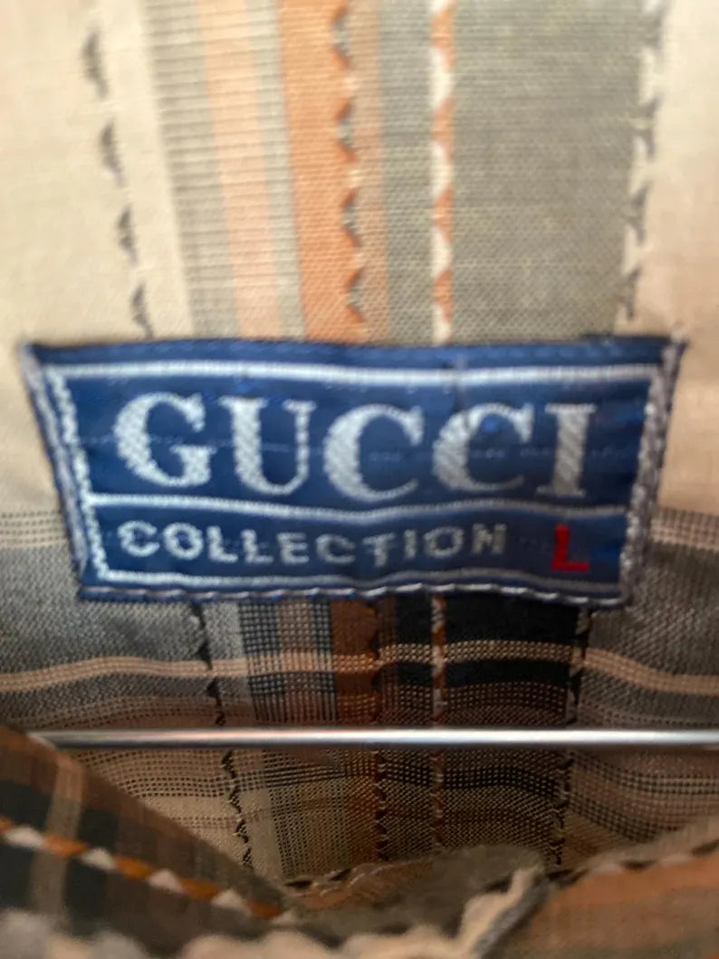 Vintage Check Shirt – Gucci Italy
