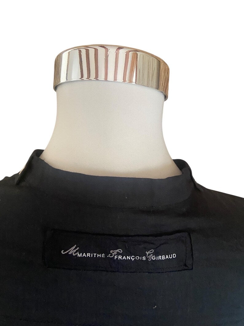 Marithe+Francois Girbaud black dress