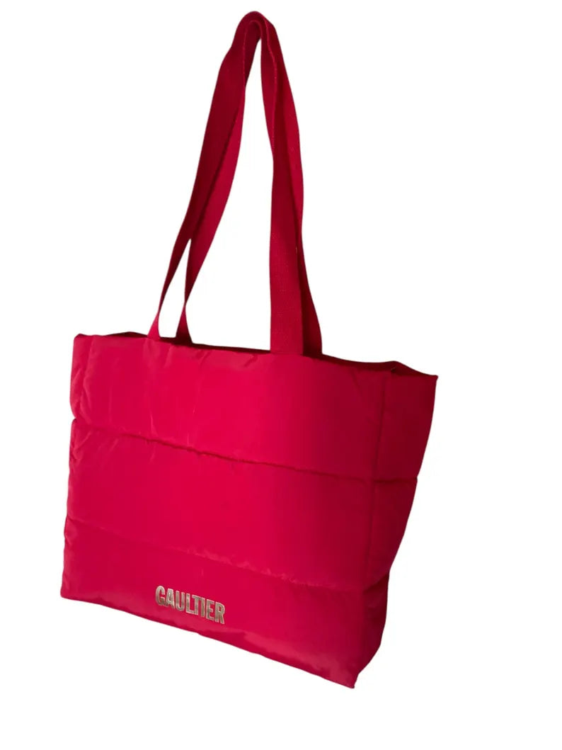 Jean Paul Gaultier canvas bag.