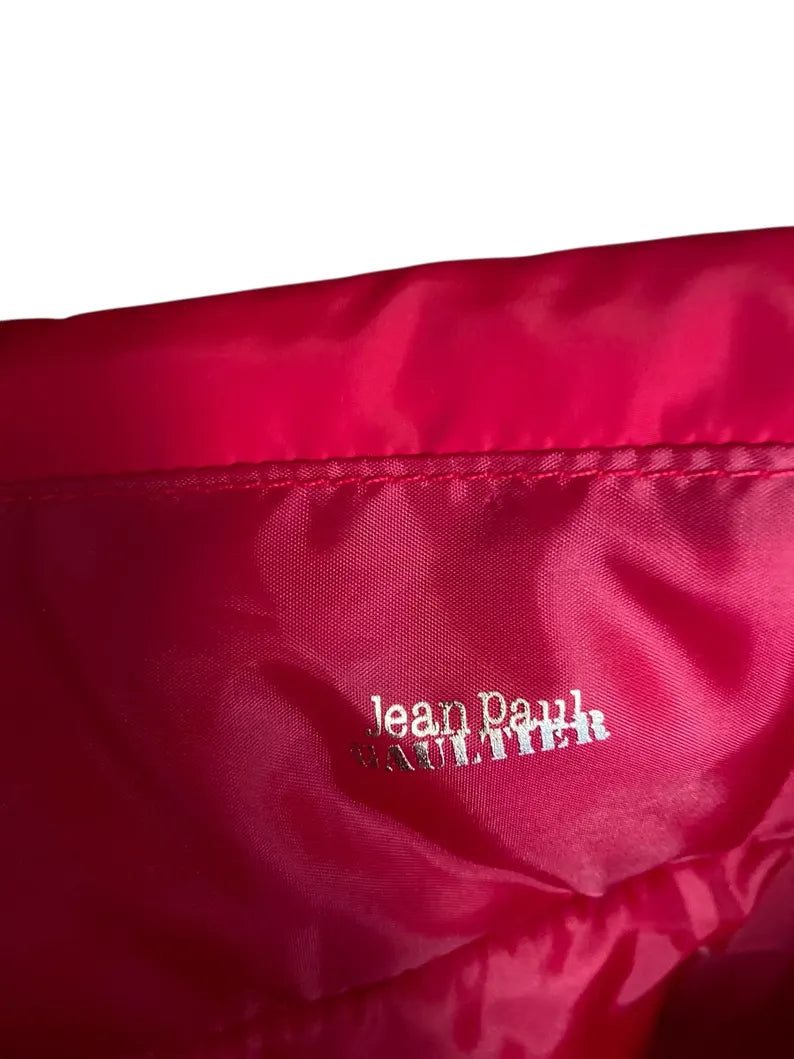 Jean Paul Gaultier canvas bag.