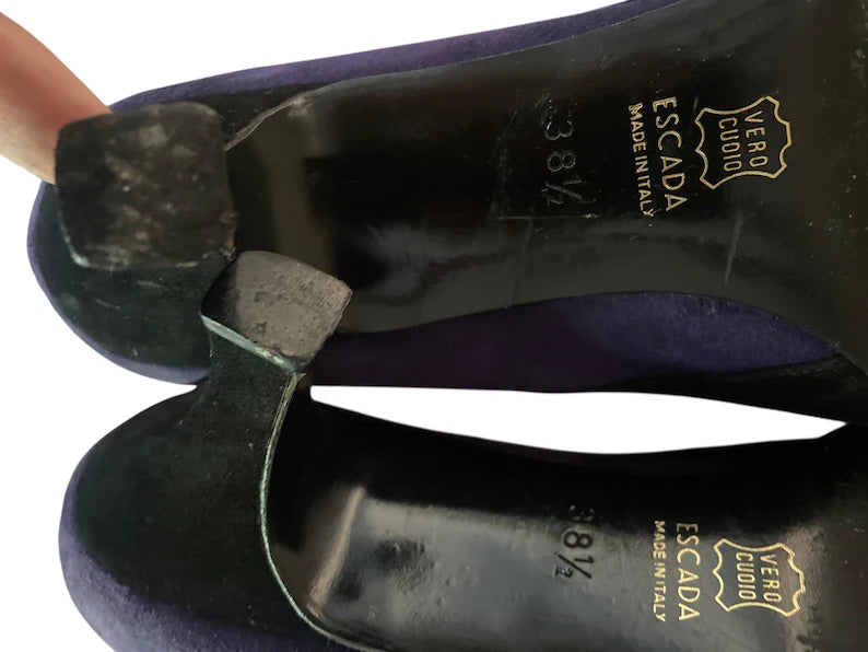Vintage shoes from Escada, made in the 90s.