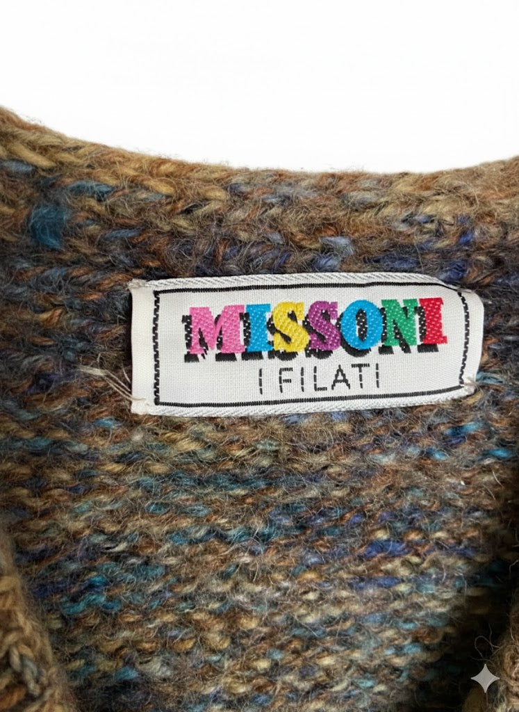 Vintage Missoni Jacket — Wool Blend, 1990s