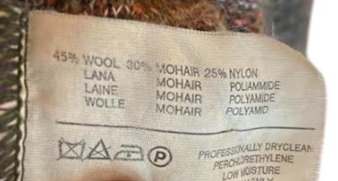 Vintage Missoni Mohair Wool Midi Skirt | High Waist Pencil Skirt