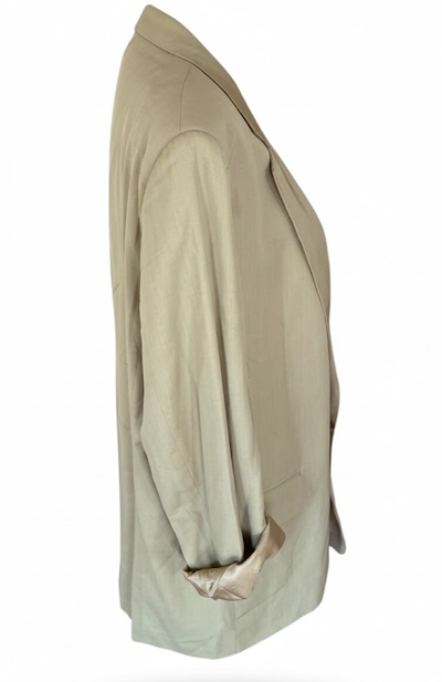 Vintage Loewe blazer in wool and silk from the 90s