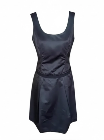Vintage black Max Mara Mas Co dress from the 1990s