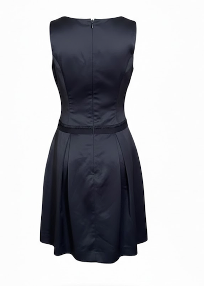 Vintage black Max Mara Mas Co dress from the 1990s