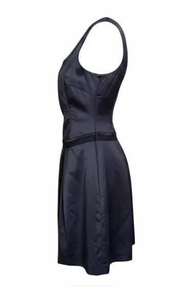 Vintage black Max Mara Mas Co dress from the 1990s