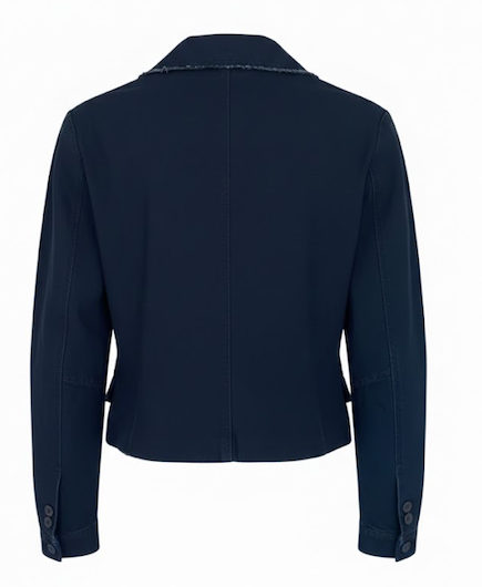 Vintage denim jacket Marithé François Girbaud | Fitted denim blazer | French designer jacket size S