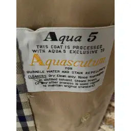 Vintage unisex trench coat by Aquascutum from 2000s