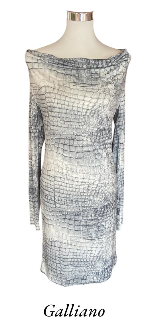 Galliano dress
