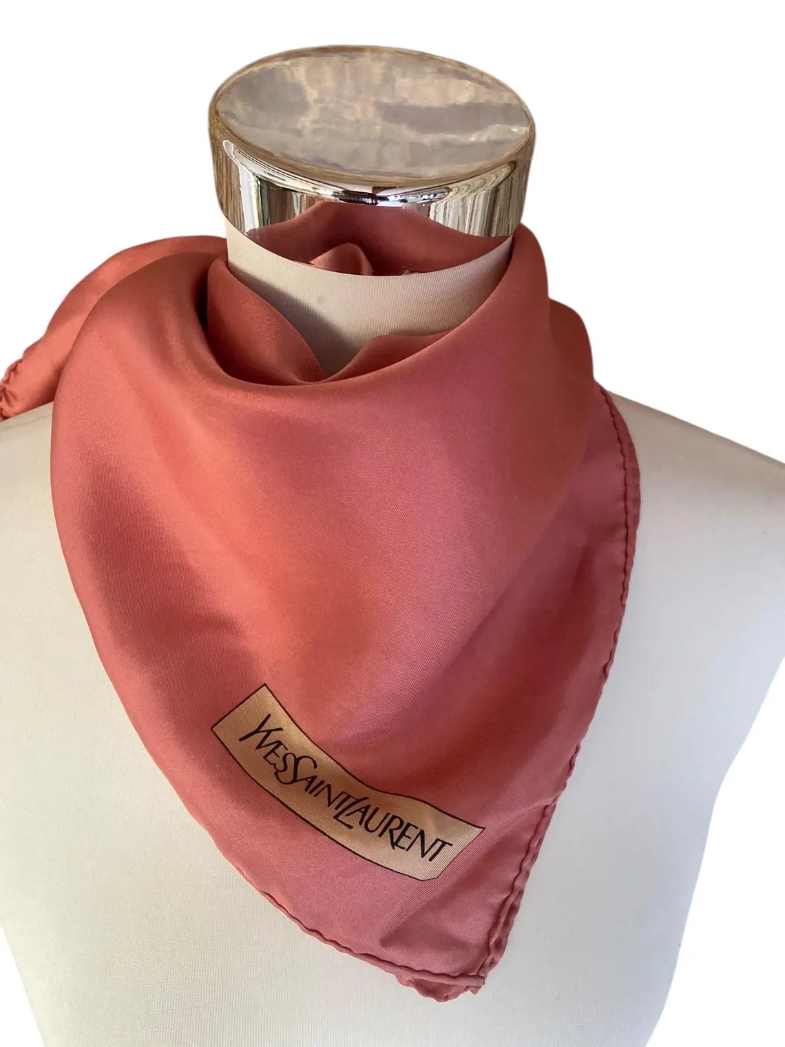 Silk scarf Yves Saint laurent