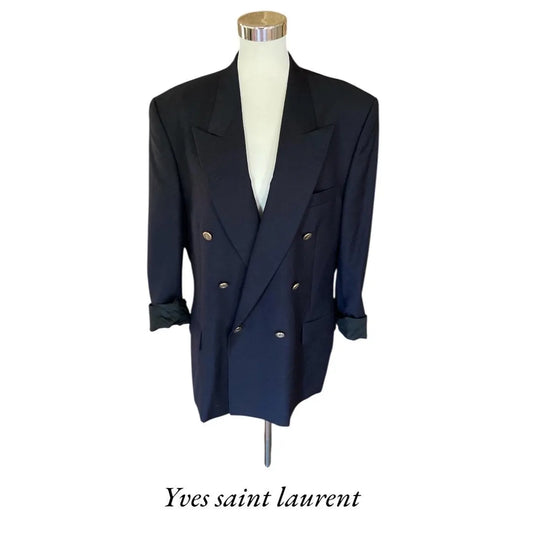 Maxi blazer Yves saint laurent