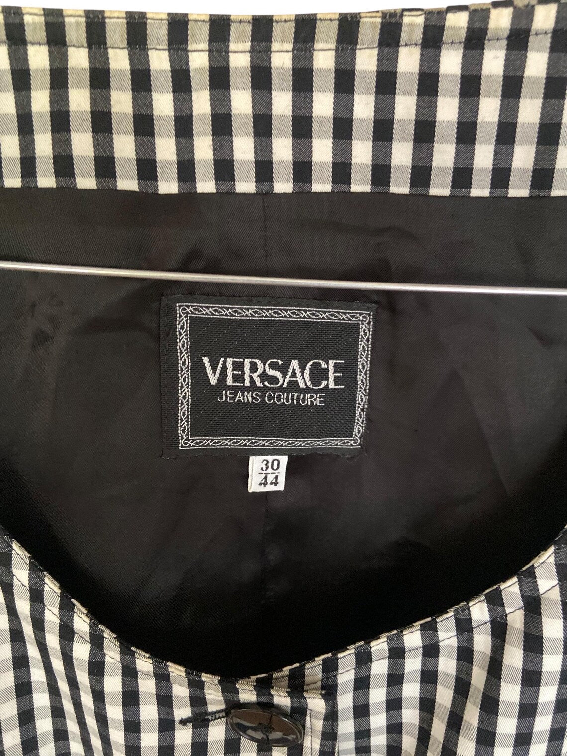 Versace vintage top 90s
