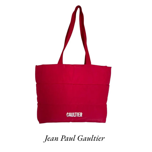 Jean Paul Gaultier canvas bag.