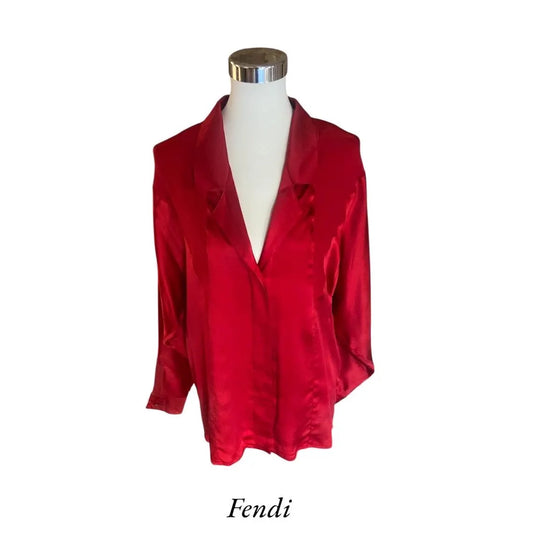 Silk blouse Fendi