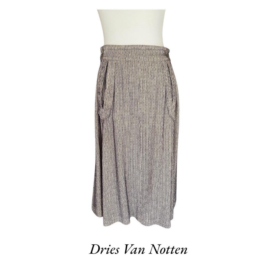 Vintage midi skirt by Dries Van Noten