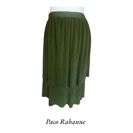 Vintage skirt by French designer Paco Rabanne