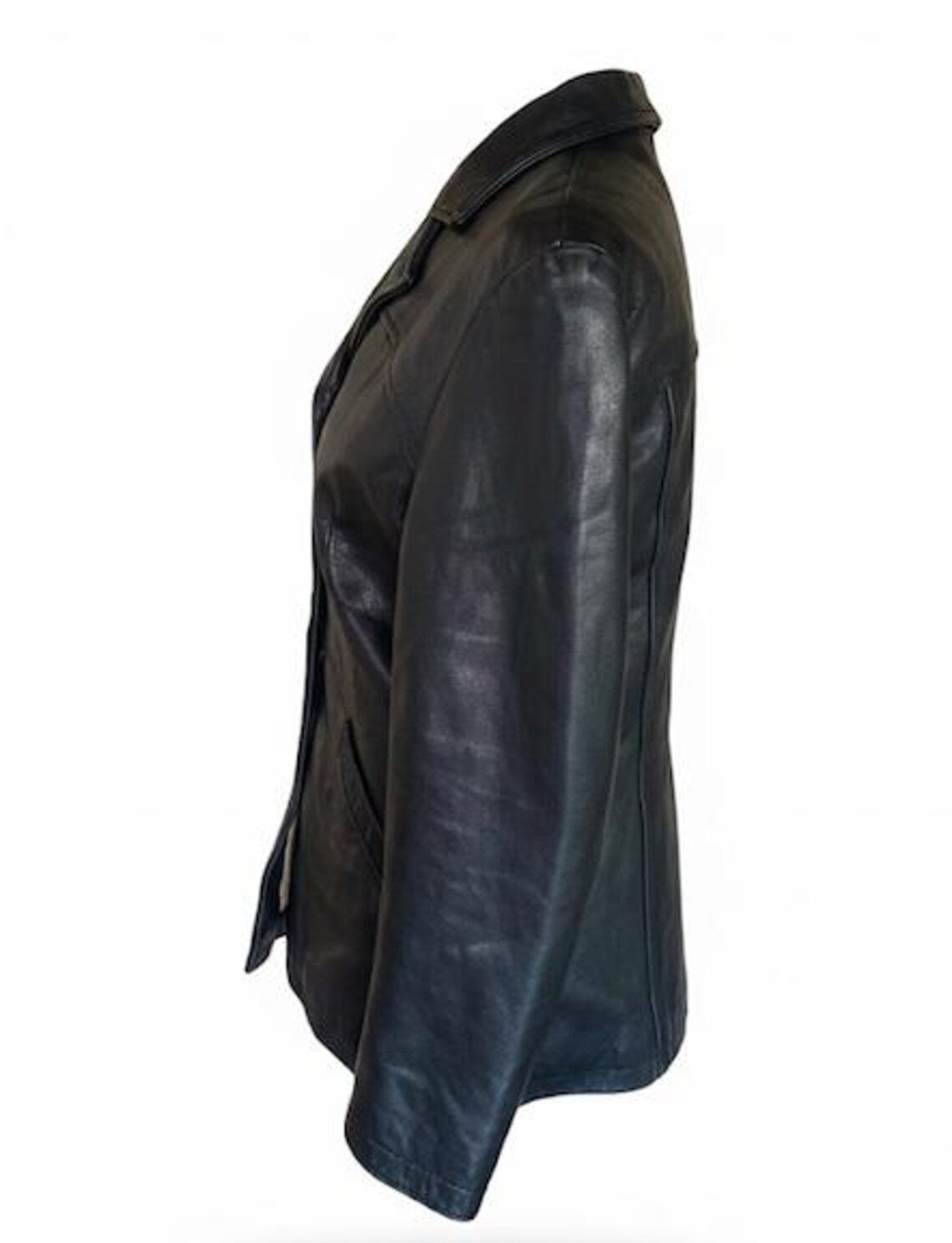 Redskins Archival Minimalist Sheepskin Leather Jacket (1990s)