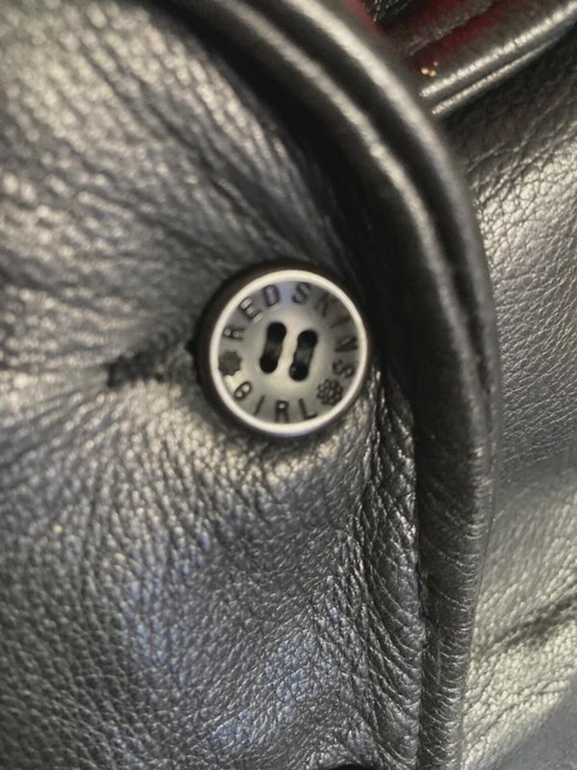 Redskins Archival Minimalist Sheepskin Leather Jacket (1990s)