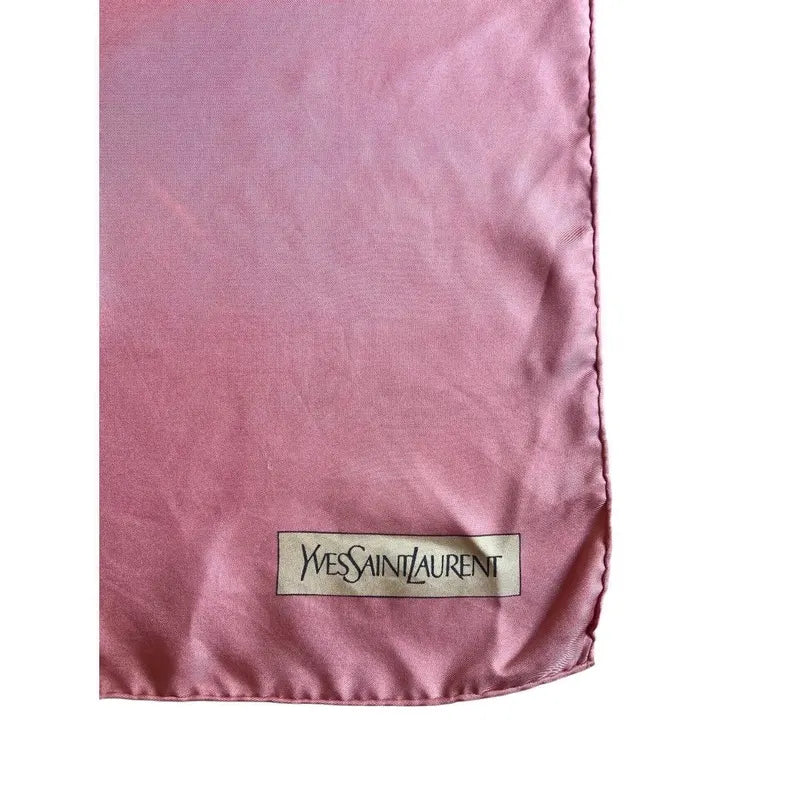 Silk scarf Yves Saint laurent