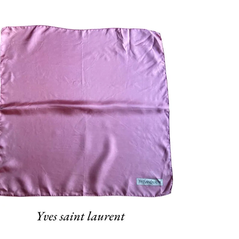 Silk scarf Yves Saint laurent