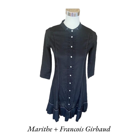 Marithe+Francois Girbaud black dress