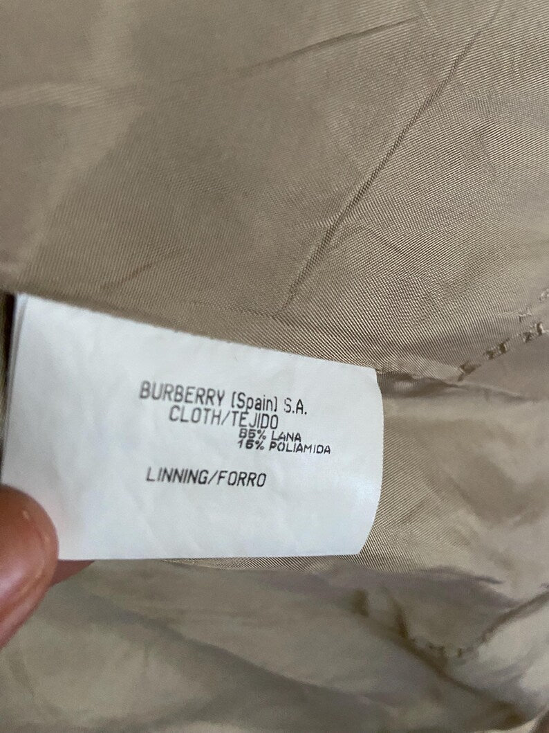 Burberry fitted jacket from 2000s