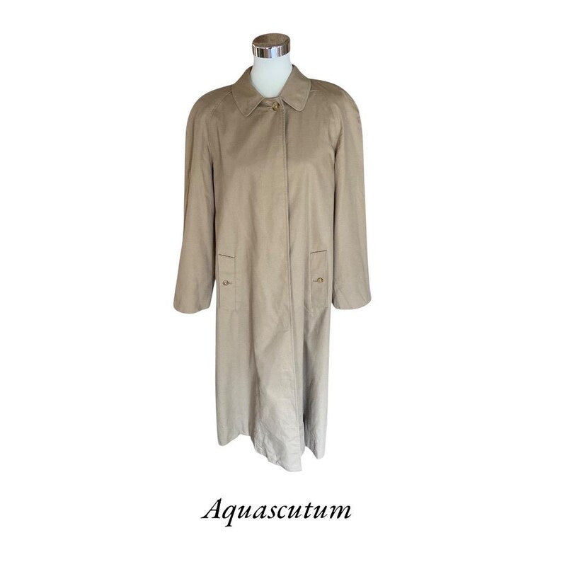 Vintage unisex trench coat by Aquascutum from 2000s