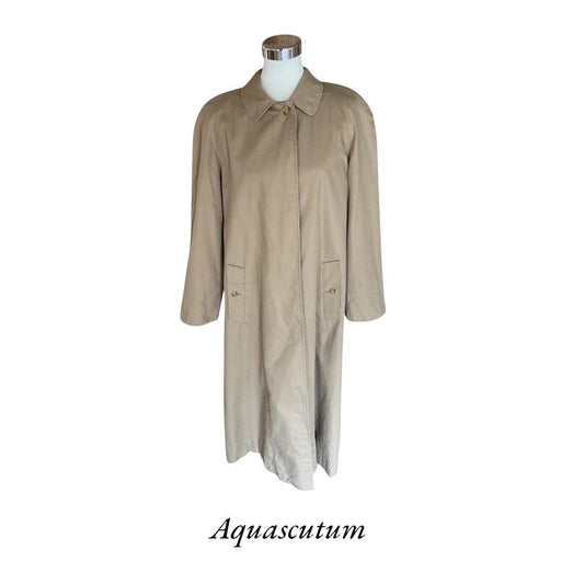 Vintage unisex trench coat by Aquascutum from 2000s