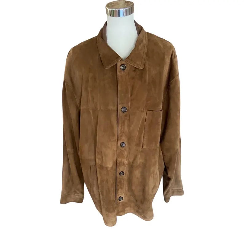 Vintage Italian leather coat