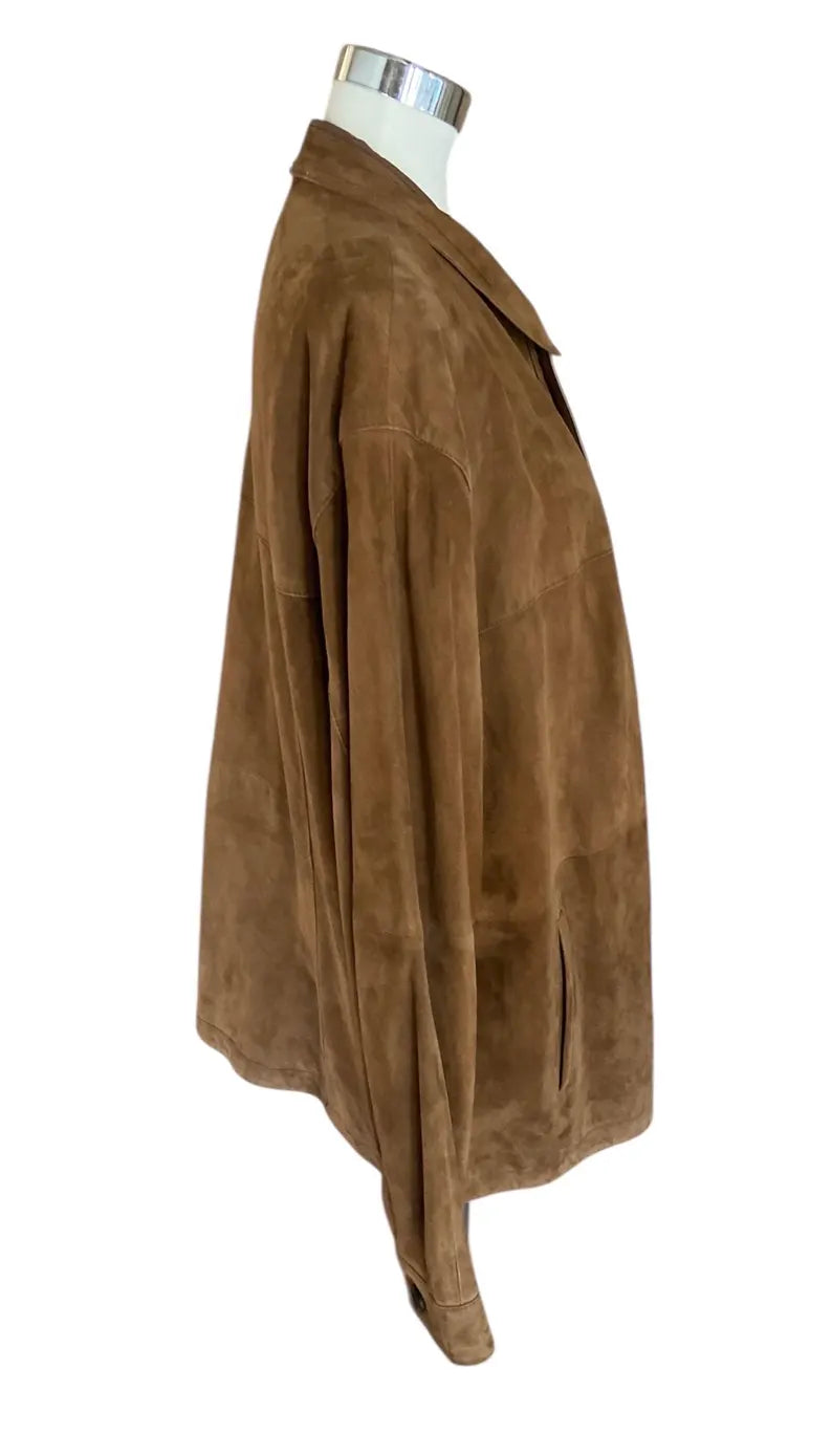 Vintage Italian leather coat