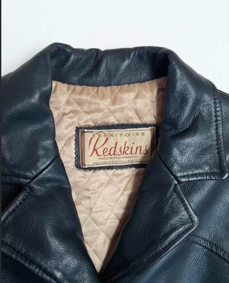 Redskins Archival Minimalist Sheepskin Leather Jacket (1990s)