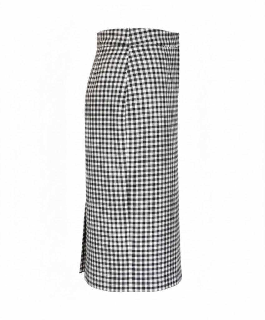 Burberry vintage midi skirt
