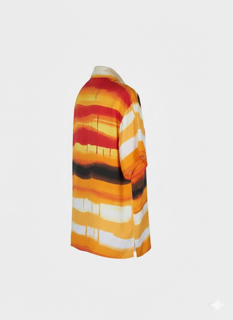 Vintage Moschino Shirt | Italian Designer Shirt | Unisex Oversized Men’s Shirt | Made in Italy | Size M–L