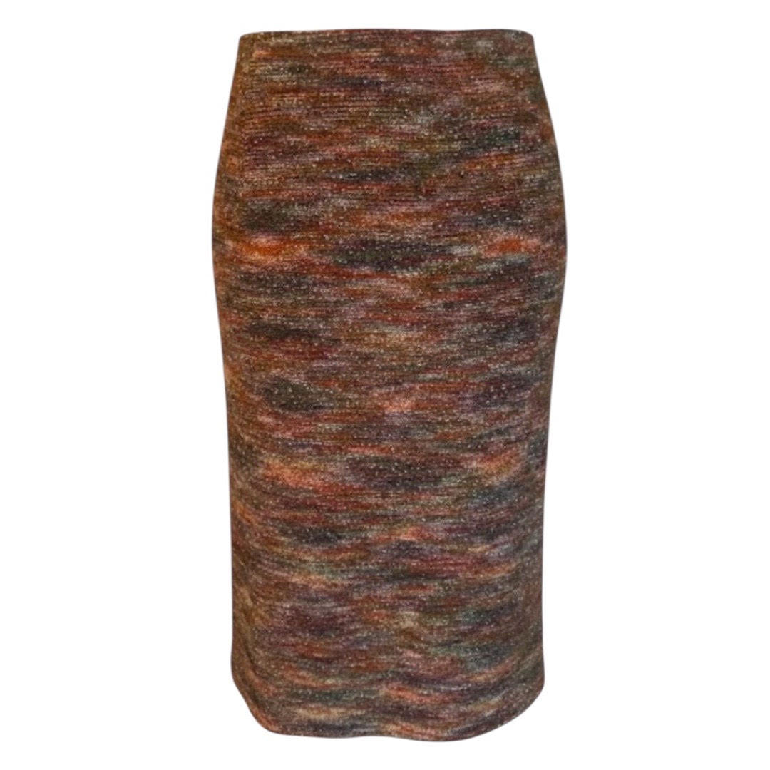 Vintage Missoni Mohair Wool Midi Skirt | High Waist Pencil Skirt