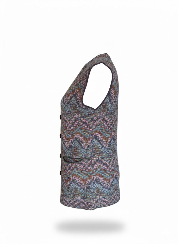 Vintage Missoni waistcoat from 90s