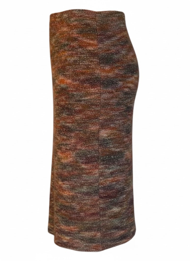 Vintage Missoni Mohair Wool Midi Skirt | High Waist Pencil Skirt
