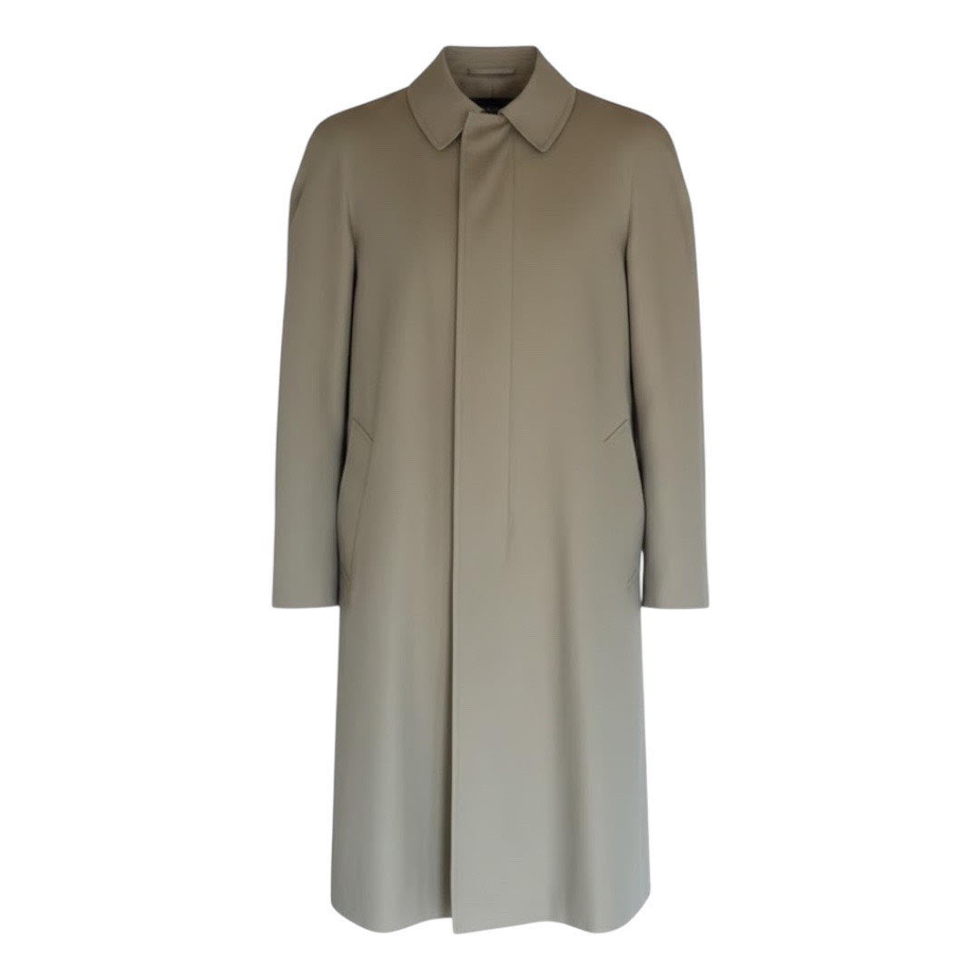 Vintage Aquascutum Beige Trench Coat | Classic British Trench | Timeless Coat Size M