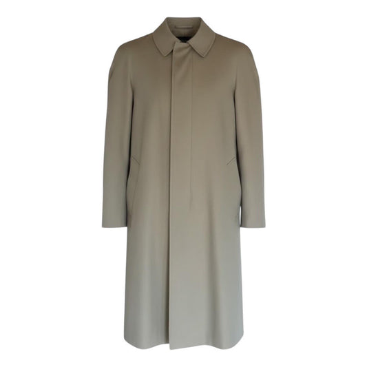 Vintage Aquascutum Beige Trench Coat | Classic British Trench | Timeless Coat Size M